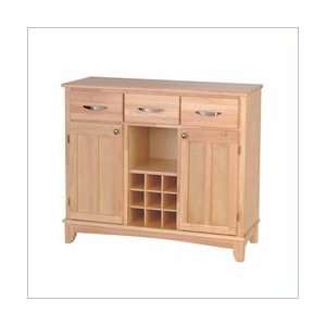  Mix & Match Large Buffet Server with Natural Base and 
