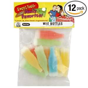 Sweeet Tooth Wax Bottles, 2.75 Ounce (Pack of 12)  Grocery 