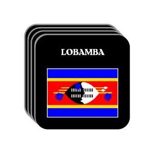  Swaziland   LOBAMBA Set of 4 Mini Mousepad Coasters 