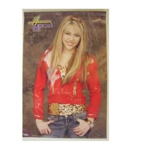   Montana Pop Star Pose Disney Poster Miley Cyrus 