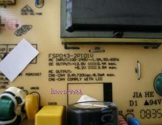 Hanns HC194D LCD Power Board Supply Unit FSP043 2PI01V  