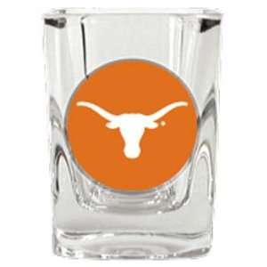  Texas Longhorns Square Shot Glass   2 oz. Sports 