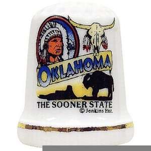  Oklahoma Thimble Indian Banner Case Pack 144 Everything 