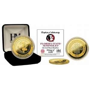 Florida State University 24Kt Gold Coin 