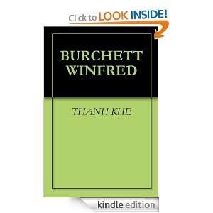 BURCHETT WINFRED THANH KHE, BURCHETT WINFRED  Kindle 