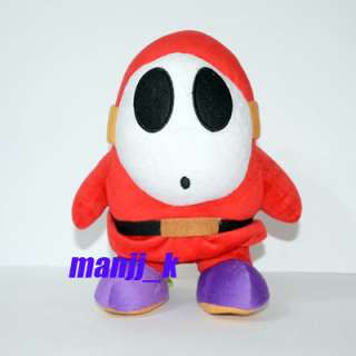 NEW 24cm Super Mario Shy Guy Plush Doll Figure  