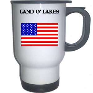  US Flag   Land O Lakes, Florida (FL) White Stainless 