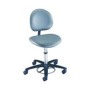  Millennium Seamless Upholstery Surgeon Stool With Backrest 