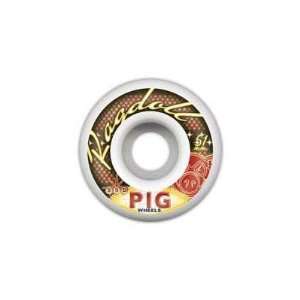  Pig Wheels Ragdoll Vegas Skateboard Wheel   Single Sports 