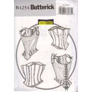 Butterick Pattern B4254 for Misses Stays and Corset, Sizes 12, 14 