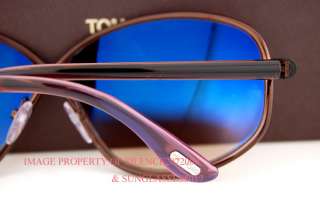Brand New Tom Ford Sunglasses TF 160 BRIGITTE 48F BROWN  