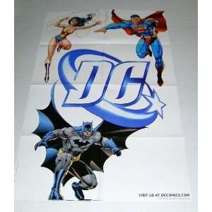Jim Lee 34 by 22 DC Comics Shop Dealers JLA Poster Wonder Woman 