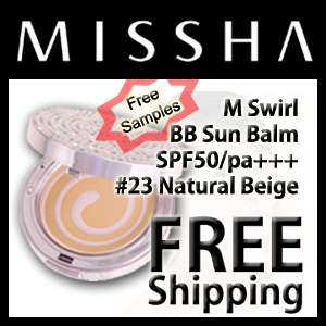 MISSHA M Swirl BB Cream Sun Block Balm 23 Natural Beige  
