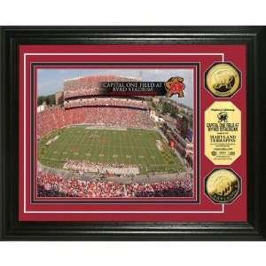   One Field at Byrd Stadium 24KT Gold Coin Photomint