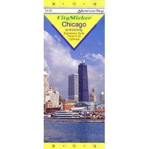  American Map 656321 Chicago, IL And Vicinity City Slicker 