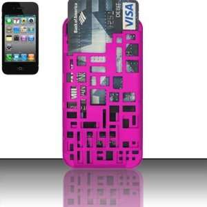  Apple iPhone 4 & 4S Protector Case Rubberized CASE IN PINK 
