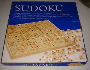Sudoku Wooden Puzzle Game  