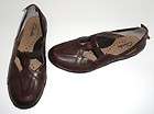 Clarks Womens #86792 Brown Leather Flats Size 8 M