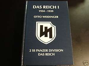 WW2 German Das Reich 2nd SS Panzer Division Ref Book 1  