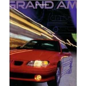  1997 PONTIAC GRAND AM Sales Brochure Literature Book Automotive