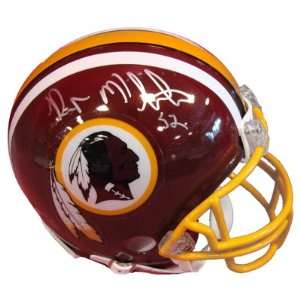  Rocky McIntosh Signed Mini Helmet Washington Redskins 