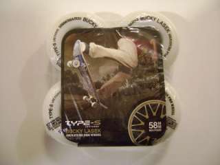 Type S Bucky Lasek SIGNATURE Skateboard Wheels 96a 58mm  