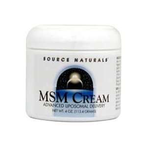  Source Naturals MSM Cream Advanced Liposomal Delivery    4 