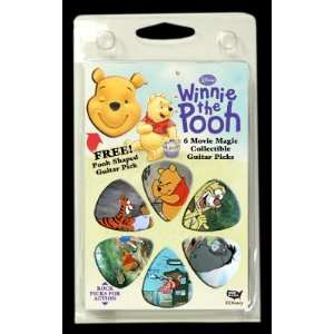  Disney Winnie the Pooh 6 Movie Motion Guitar Picks 