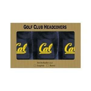    CAL Golden Bears 3 Pack Golf Club Head Cover