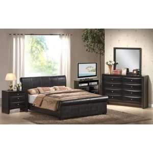  4 PC Calabasas Platform Bedroom Furniture Set