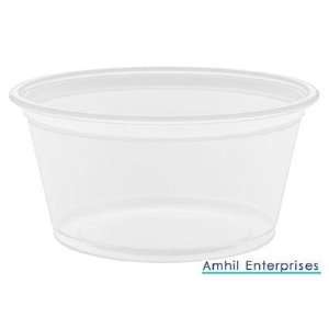  Amhil 2 Oz Plastic Souffle Cup (ASB200) 250/Sleeve Health 