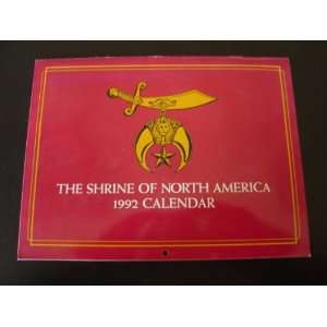 The Shrine Of North America 1992 Calendar Shrine Of North America 
