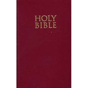   James Version Holy Bible (Burgundy) [Hardcover] Thomas Nelson Books