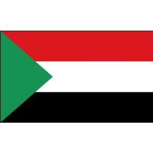  Sudan 5 x 8 Nylon Flag Patio, Lawn & Garden