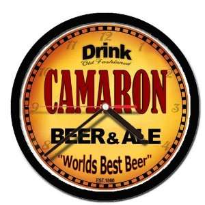  CAMARON beer and ale cerveza wall clock 