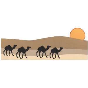  Desert Camel Border Laser Die Cut