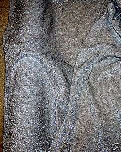 LAME KNIT STRETCH COSTUME FABRIC SILVER 60 BTY  