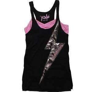  Fox Racing Womens Supersonic Layer Tank Top   Small/Black 