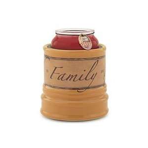  Electric Jar Candle Warmers Crock Style Faith, Family 