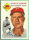 EARLE COMBS 1954 TOPPS 183 MINT PHENOMENAL  