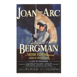  Joan of Arc Movie Poster, 11 x 17 (1948)
