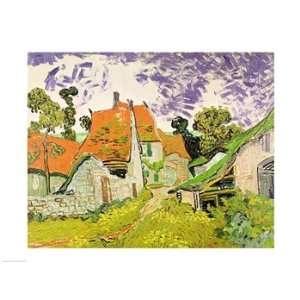  Street in Auvers sur Oise, 1890   Poster by Vincent Van 