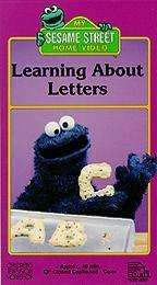   Image Gallery for Sesame Street   Learning About Letters [VHS