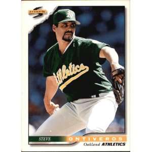  1995 Pinacle Steve Ontiveros # 178