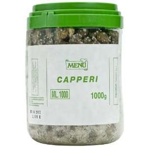 Capers In Salt   1 jar, 35.2 oz  Grocery & Gourmet Food