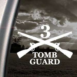    3rd US Infantry The Old Guard TOMB GUARD Decal Sticker Automotive