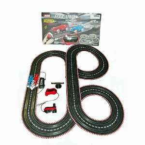  8001 Slot Track #Track 8001 car racing cranking a hand 