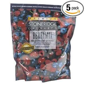 Stoneridge Dried Berry Mix, 5 Ounce (Pack of 5)  Grocery 
