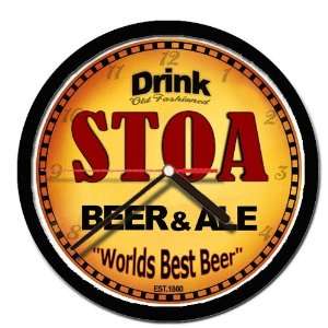  STOA beer and ale cerveza wall clock 
