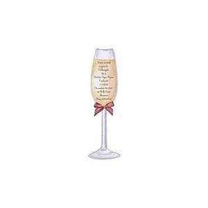  Cheers with Holiday Bow Holiday Invitations Health 